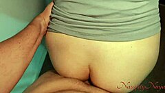 Step-mom turned into my personal squirting milf slut with big cock creampie.