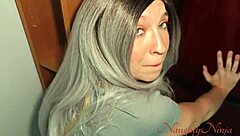 Step-mom turned into my personal squirting milf slut with big cock creampie.