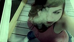 Hey avril97 i stroke my black cock and blast cumshot all over your argentinian face