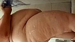 Shower Heat Builds to Wild Masturbation Climax Explosion.