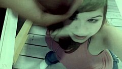 Hey avril97 i stroke my black cock and blast cumshot all over your argentinian face