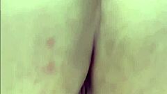 chubby latina shakes big ass in public bathroom