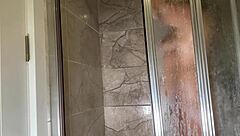 hot milf strokes her curvy body on hidden cam