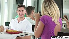 Hey kagney linn karter sneaks in to seduce her horny stepson slowly