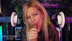 smoking deepthroat pov while i lick your ears asmr tease