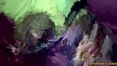 cherishing her perfect curves on webcam close-up