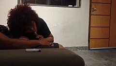 tanned wife flashes swollen pussy in jeans before lover's outdoor muff diving and creampie fuck