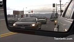 sexy teen amateur takes deep cock after sloppy blowjob