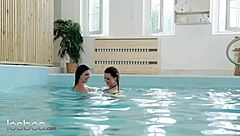 katarina rina and taylee wood can't stop lickin pussies poolside till they cum 😍💦