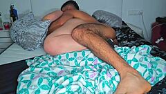 Husband's Stepbrother Fucks Me Doggystyle While He Sleeps - BBC Creampie