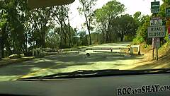 hey babe, our ebony car fuck cumshot was wild in the hood