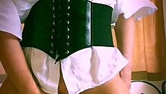 bored milf dresses as sexy pirate 😍 fucks carrots in caribbean vibe