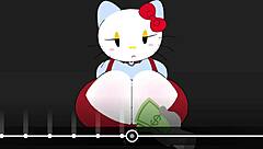 ohh hello kittyyy ughh gets her big ass banged hard by monster cock!!