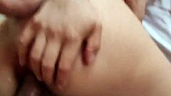 young latina brunette panties off for hotel hard anal sex