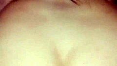 amateur couple sneaks into a hotel room for some private fun time