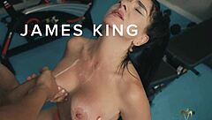 colombian milf orgasms hard during erotic massage with happy ending lick