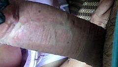 chinese wife pours yogurt on hubby's cock and licks it clean 😋