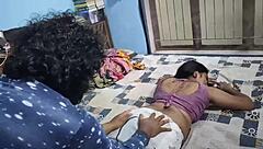 Sister-In-Law's Tight Saree Tempts Naughty Devar Into Wild Fucking