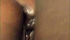 my horny wife sneaks her sugar boy in to fuck her doggystyle while hubby's away