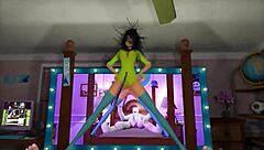 slutty teen girl explores her love for cock in intimate play