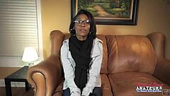 Sylvia’s Heart Pounds as Fit Brunette’s Wet Pussy and Ass Get Deeply Fucked