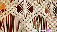 hey check this blonde milf stripping her petite pussy bare outdoors