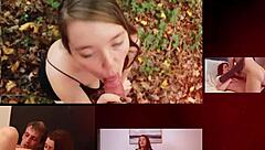 British Teen's Secret Handjob Thrill at Train Station