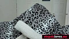 stepbro's halloween treat pounds deep into blonde stepsis pussy