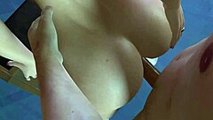 boyfriend pounds my tight ass while parents away in uncensored 3d hentai