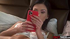 blindfolded sasha rose takes deep anal after her blowjob