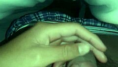 she slides into bed fingers her wet pussy slow and sensual