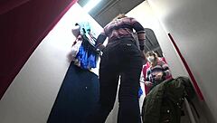 hey check this luscious panty ass caught on hidden cam in store fitting room