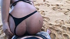 met this gorgeous beach brunette chat led to hot wild fuck