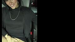 i bring this slutty latina teen home and she pays up with a deep sloppy blowjob on my monster cock