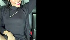 i bring this slutty latina teen home and she pays up with a deep sloppy blowjob on my monster cock