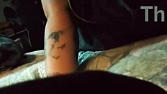 Redhead milf grabs big cock for sucking titty fuck and monster pounding action