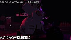 i finally tamed my snowbunny friend with my monster bbc 😩🍆❄️