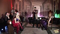 man when two busty blondes join it's threesome time with steamy assfucking and toys