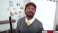 step granny and step grandpa join me for a taboo threesome fuck!!