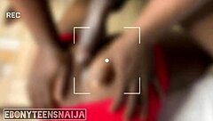 huge bbc blasts cum on cute ebony teen stepsis ass