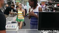 Fascinating amateur playgirl slurps sloppy cock in hardcore reality fuck