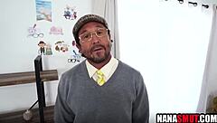 step granny and step grandpa join me for a taboo threesome fuck!!