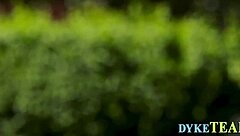 lesbian milf moans as teen tongues her wet pussy and small tits!