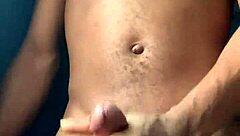 stroke your cock to this first-time monster jerk off with creamy rain