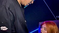 busty latina savannah watson puts on a live sex show in the nightclub riding huge cock doggystyle for everyone