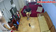 Husband Watches Tattooed Latina Wife in Lingerie Get Fucked by Producer