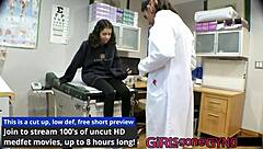 wanna watch aria nicole lick my shaved pussy toes in latex gloves?