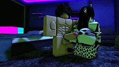 wanna see me slam my big-cock cow slut costume doggystyle in roblox? 😈🐄