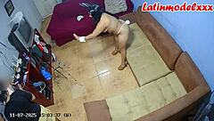 Husband Watches Tattooed Latina Wife in Lingerie Get Fucked by Producer