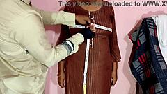 Tailor Gropes Desi Bhabhi Pussy Then Fucks Her Hard